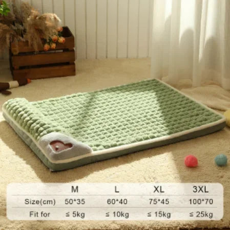 Machine Washable Dog Bed Removable Orthopedic Puppy Cushion Winter Memory Foam Dog Pillow For Small Medium Large Dogs And Cats