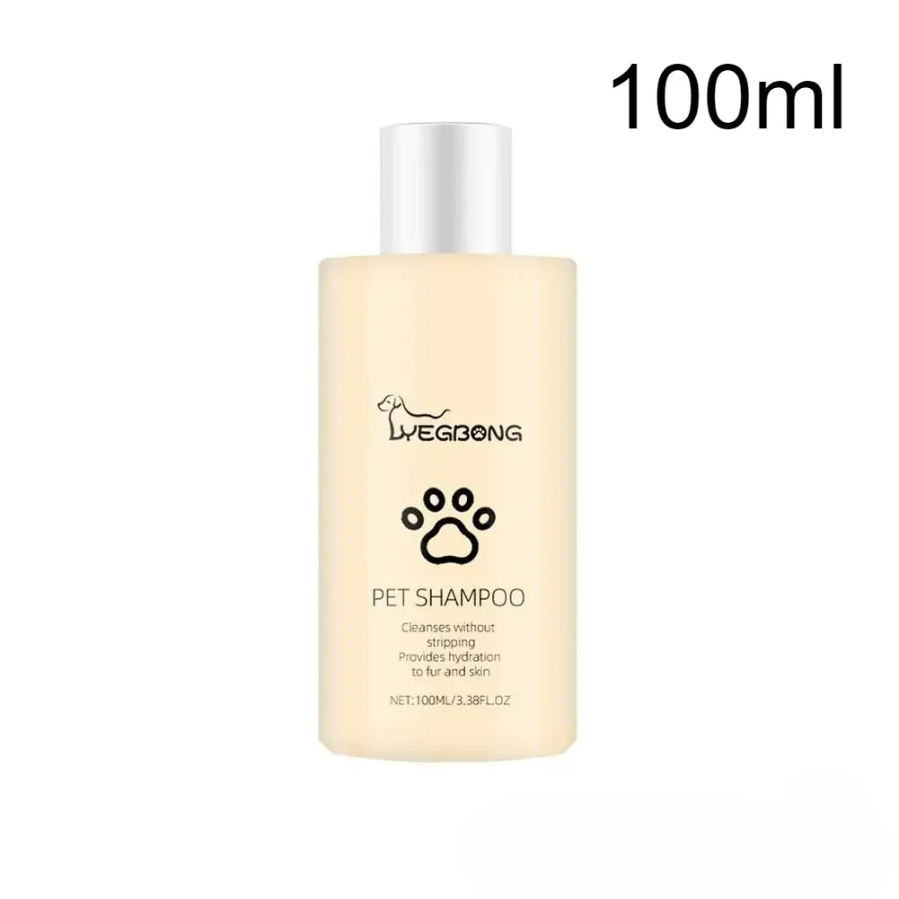 100/300ML Pet Shampoo Cat Dog Hair Softening Shower Gel Anti Mite Moisturizing Itchy Cleans Hair Remove Dirt Odor Pet Products
