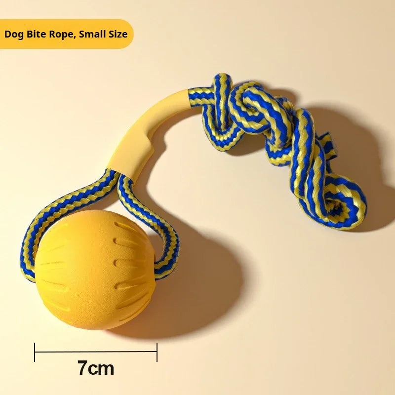 Dog Chew Ring Toy, EVA Flying Ring Disc, Durable Soft Bite‑Resistant Molar Interactive Outdoor Play Toy for Medium Large Dogs