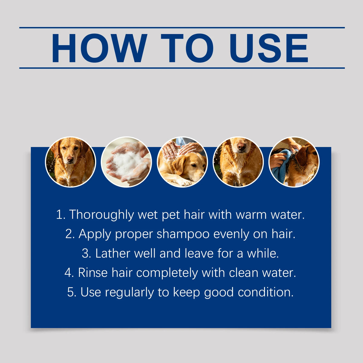 Pet Flea Tick Lice Removal Shampoo Deep Cleansing Dander Removing Deodorizing Anti-Itch Anti-Parasite Dog Cat Bath Shampoo 100ml