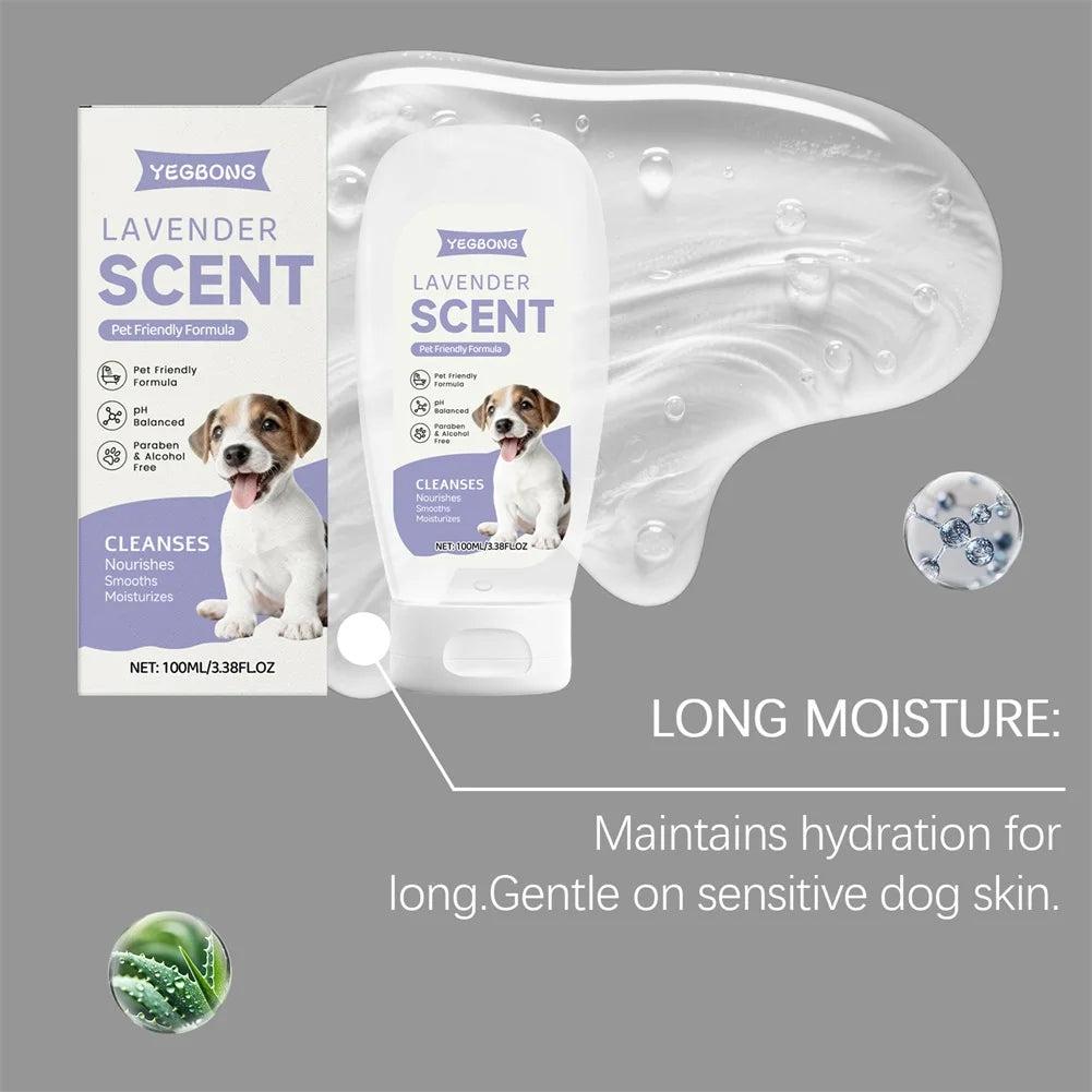 4 In 1 Dog Shampoo Conditioner Itchy Skin Oatmeal And Aloe Soothing Grooming Long-Lasting Freshness Odor Control Cleaning