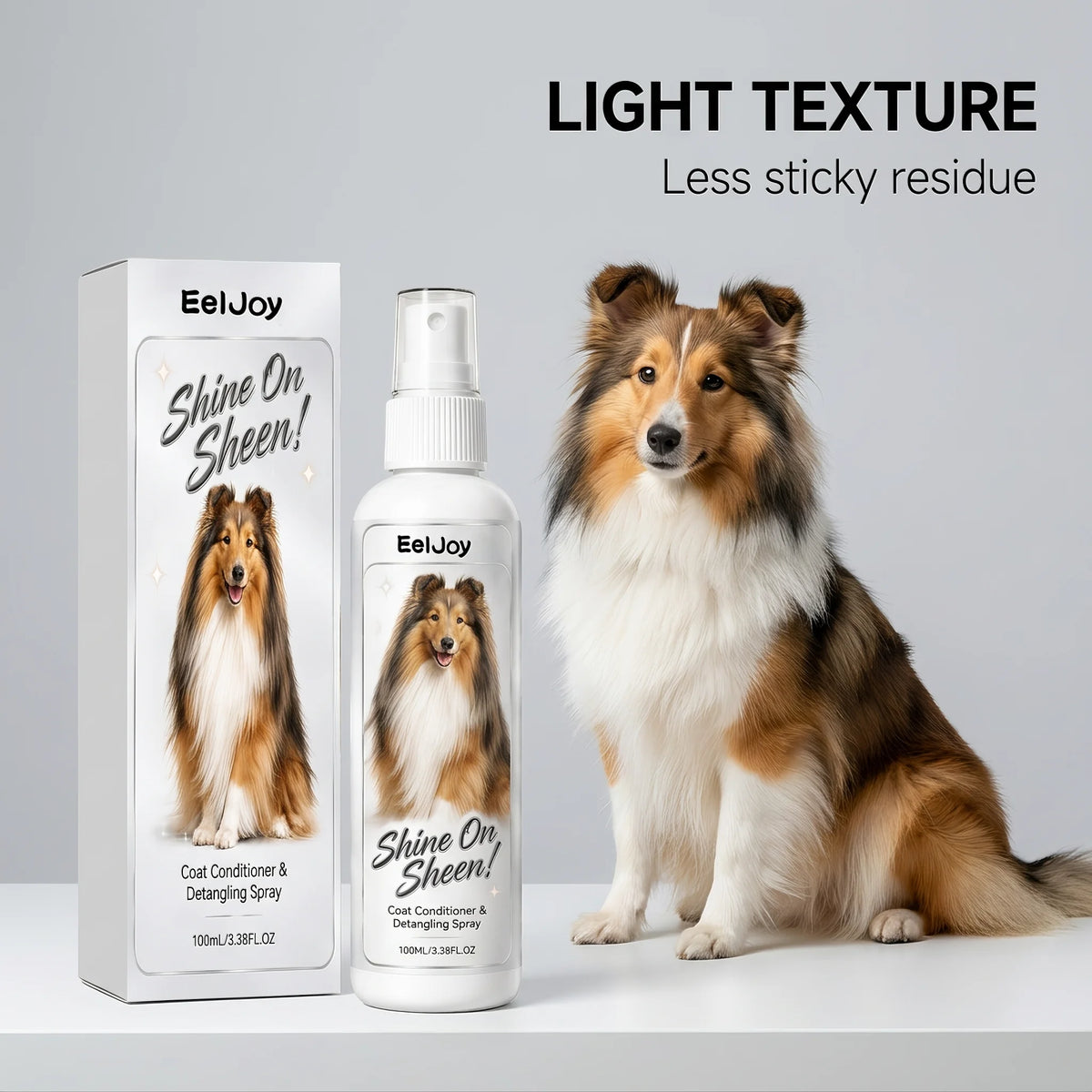 Pet Detangler Spray Anti Static Loosen Knots Eliminate Odor Nourish Fur Coat Soft Enhance Coat Luster Dogs Cats Fur Care Spray