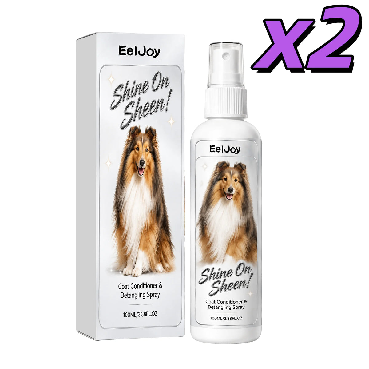 Pet Detangler Spray Anti Static Loosen Knots Eliminate Odor Nourish Fur Coat Soft Enhance Coat Luster Dogs Cats Fur Care Spray