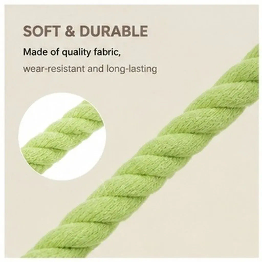Parrot Climbing Rope Toys 3 Pack Bite Resistant Bird Swing Perch for Parakeet Conure Cockatiel Cages